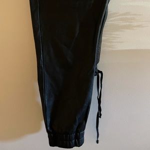 Urban outfitter - silence and noise vegan leather black pants